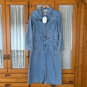 NWT Oraije Paris Denim Shirtdress